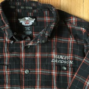 Harley Davidson flannel shirt